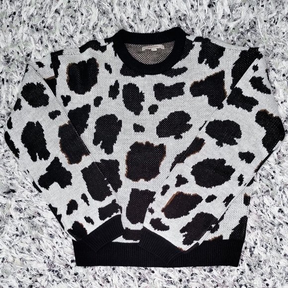 Brixton Cow Print 'One Way Sweater' - Picture 2 of 10